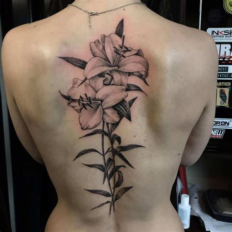 lily tattoo